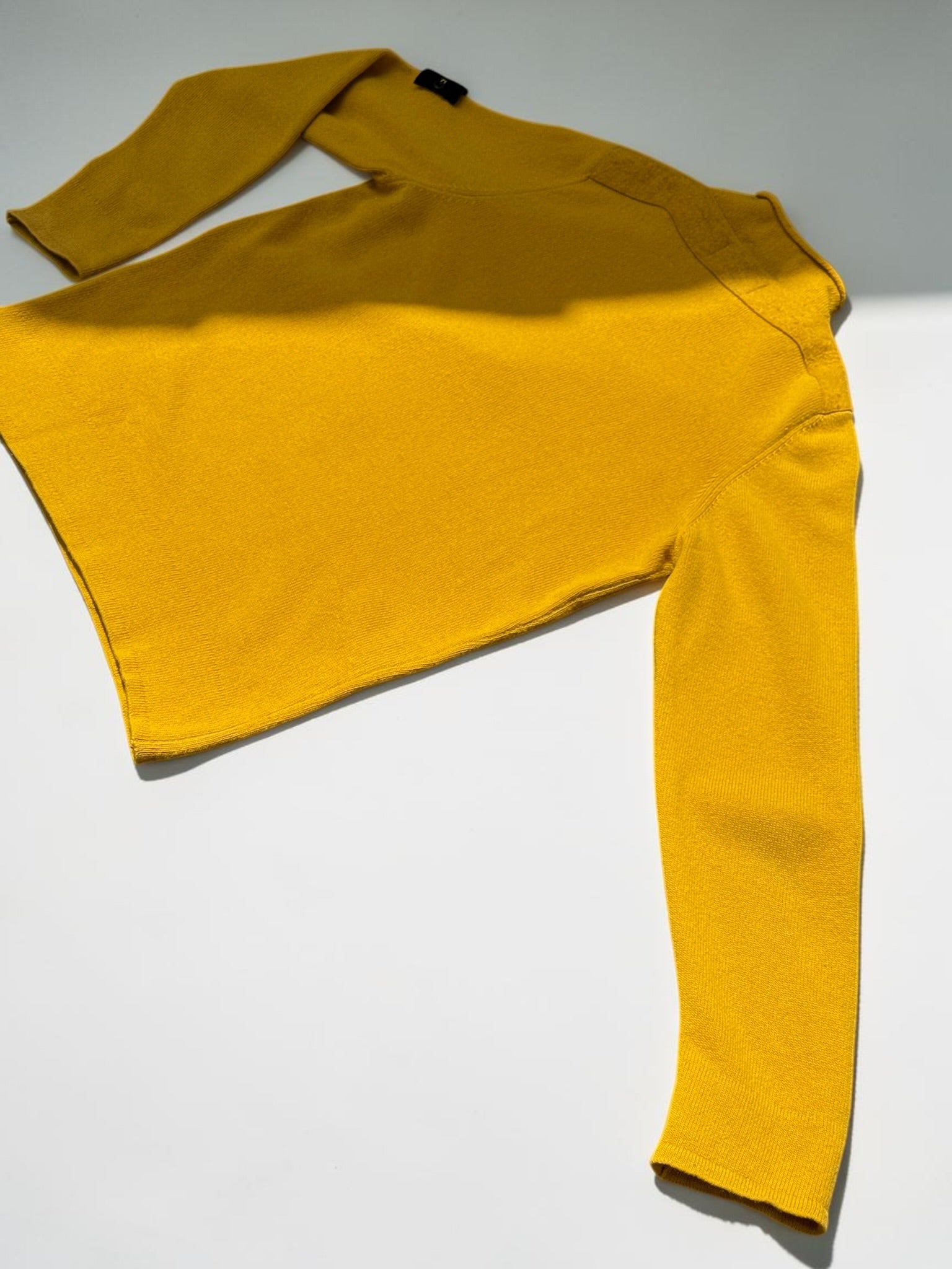 Pull Stone Island Jaune Moutarde Homme Taille M