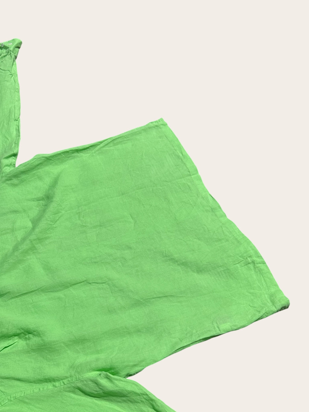 Chemise Façonnable en lin – Vert pomme – XL – Homme — photo complémentaire 5