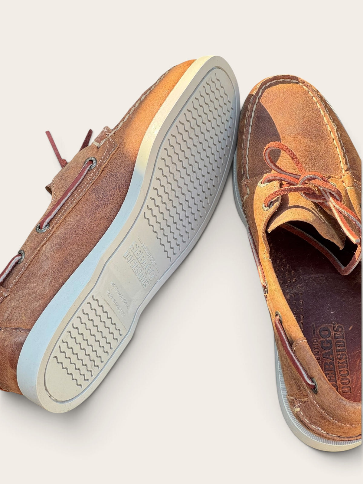 Chaussures bateau – Sebago – 40 – Homme – Vintage