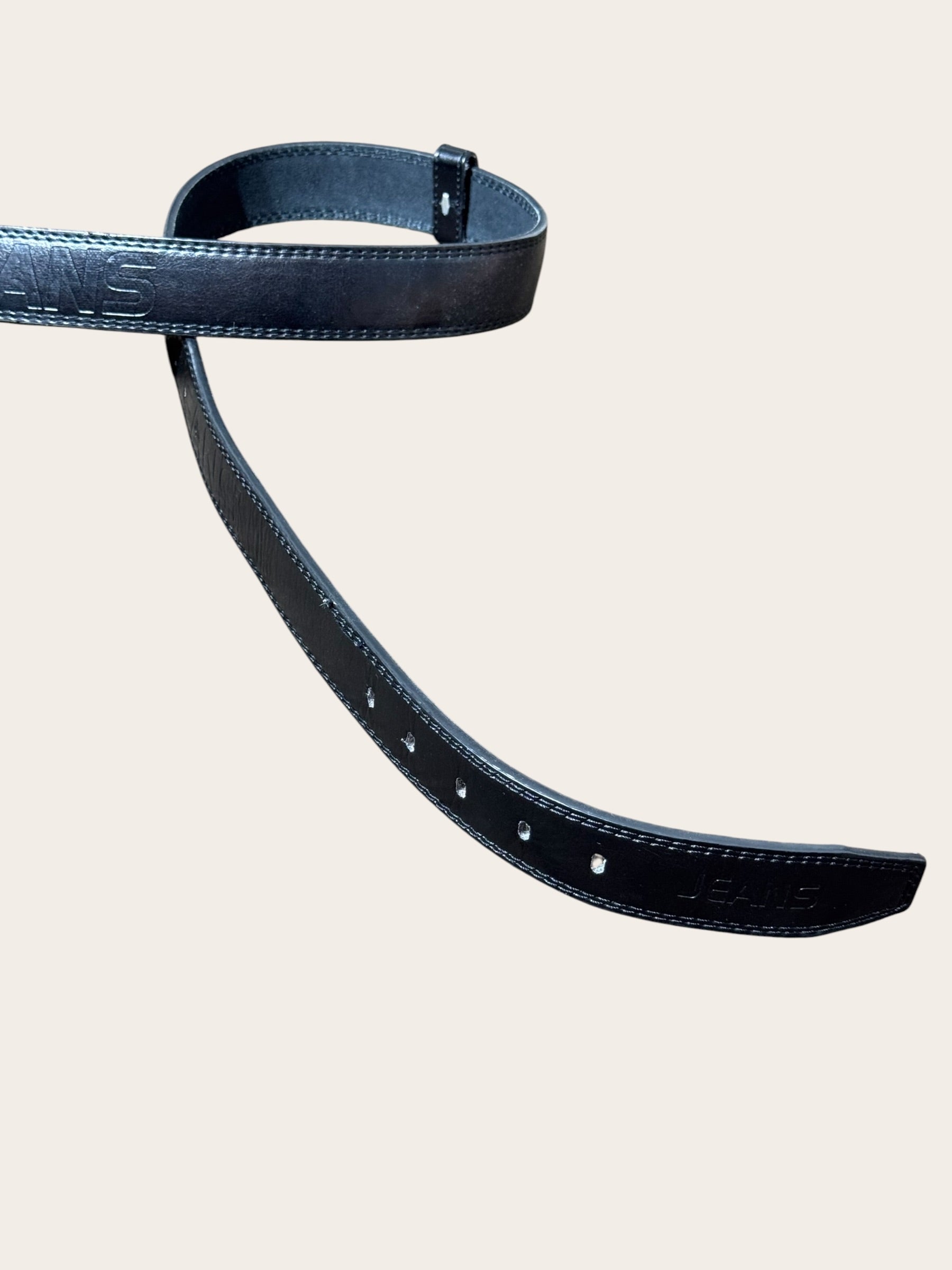 Ceinture Dolce & Gabbana en cuir – Noire – XL – Mixte — photo complémentaire 2