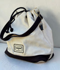 Sac Seau Lacoste Canvas Écru Vintage Mixte