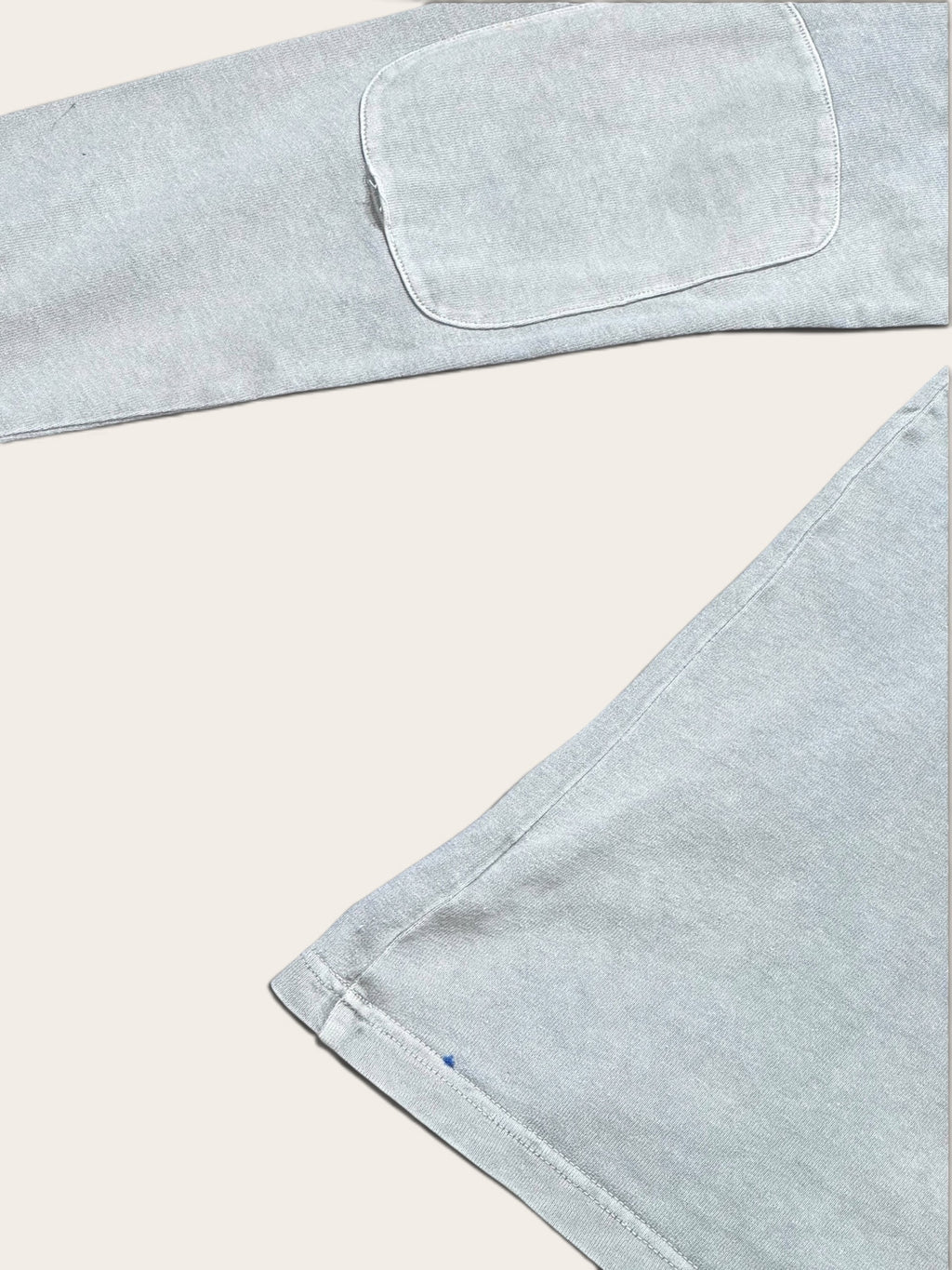T-shirt – Blanc Bleu – XL – Mixte