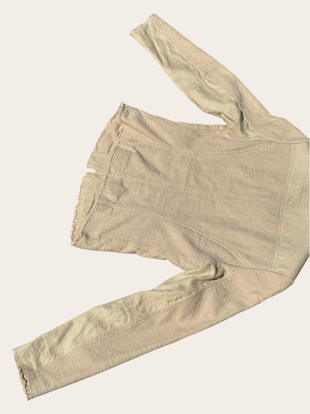 Veste IKKS texturée – Beige – T.38 – Femme — photo complémentaire 5
