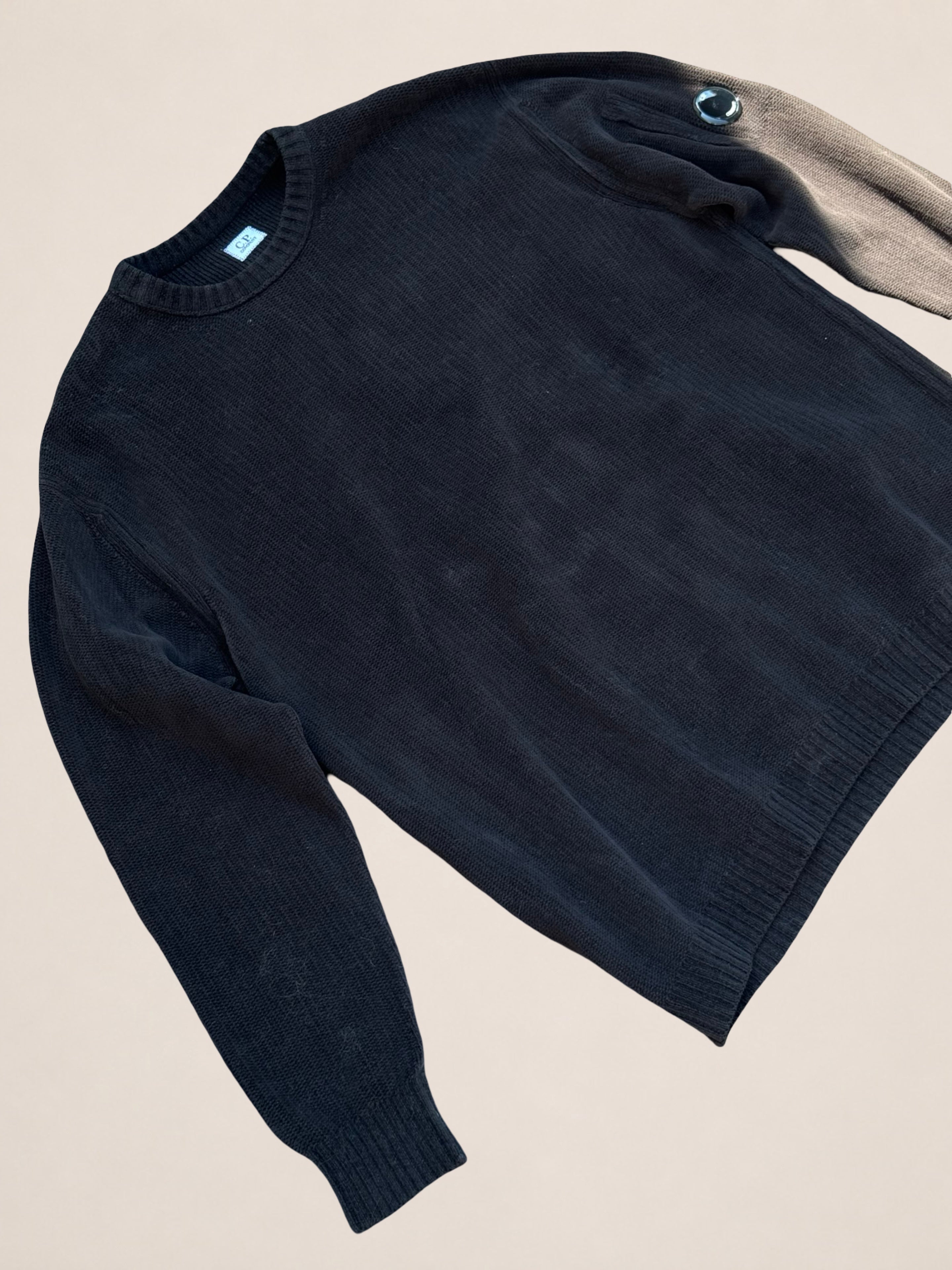 Pull C.P. Company Lens – Noir – XL – Mixte — photo complémentaire 2