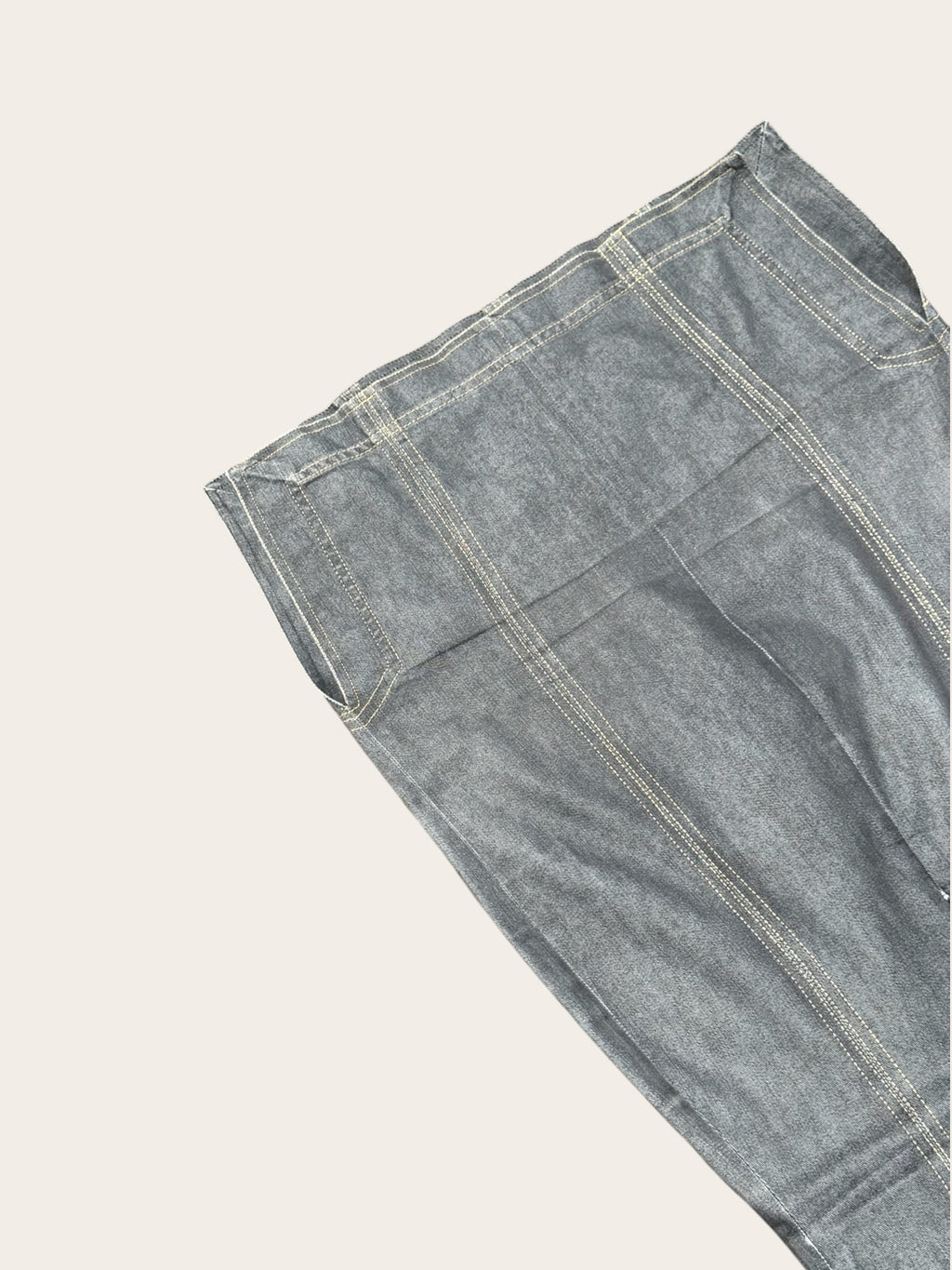 Robe Cop.Copine en denim – Grise – XS/S – Femme – Y2K — photo complémentaire 6