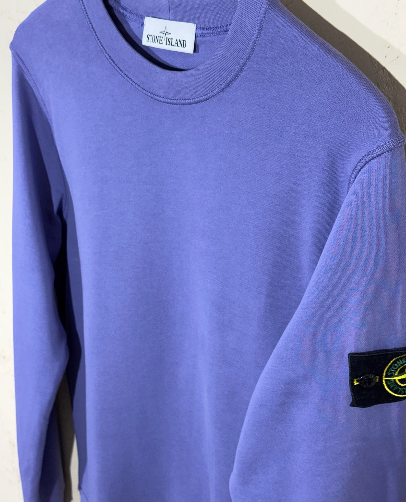 pull Stone Island Crewneck Violet - M - mixte
