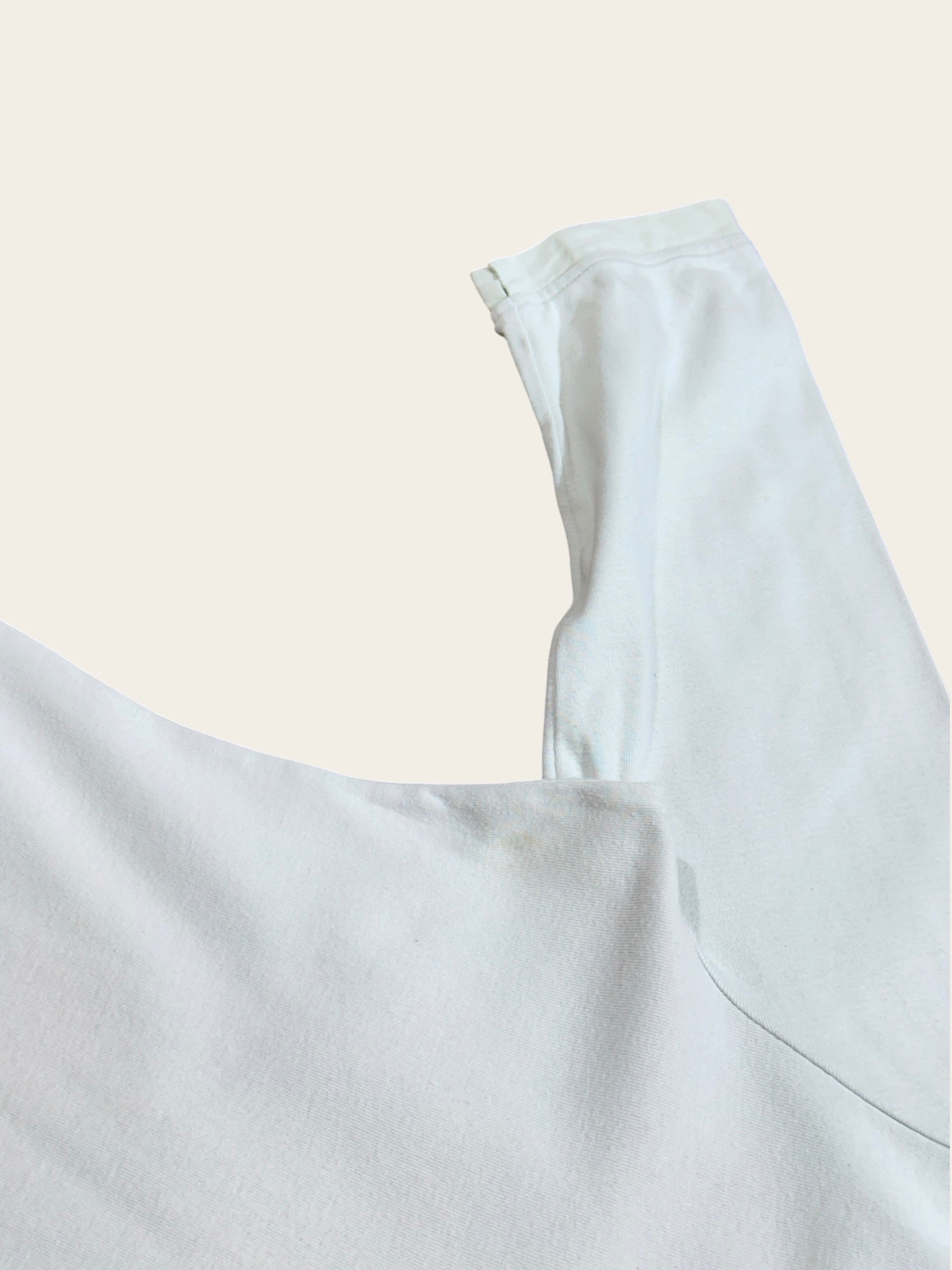 T-shirt Blanc Bleu – Blanc – T.1 – Femme — photo complémentaire 4