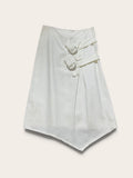 La Fée Maraboutée Skirt – White – Size 40 – Women's