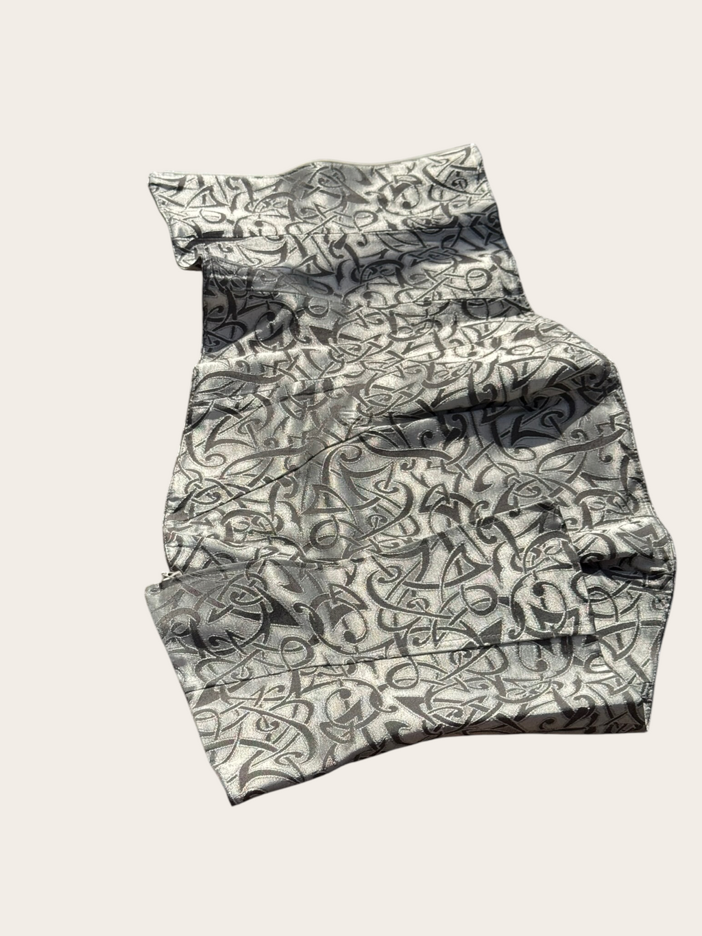 Bustier corset Efel2 en jacquard – Argenté – Taille 2 – Femme — photo complémentaire 4