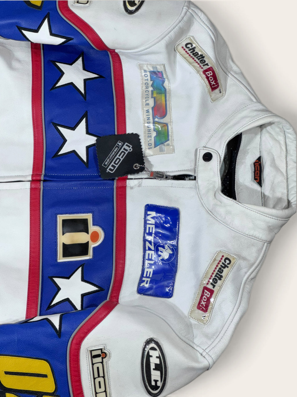 Veste de moto – Icon – 56 – Mixte – Vintage