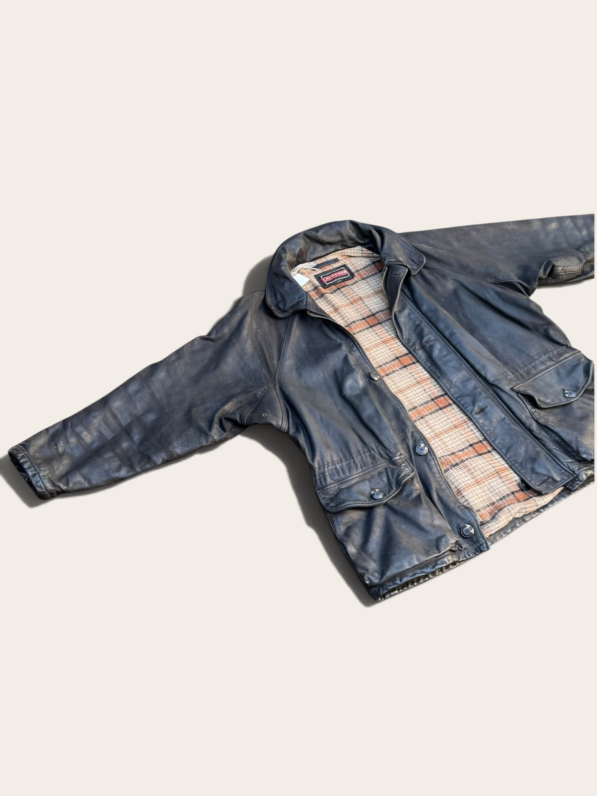 Veste en cuir – Chevignon – L – Homme