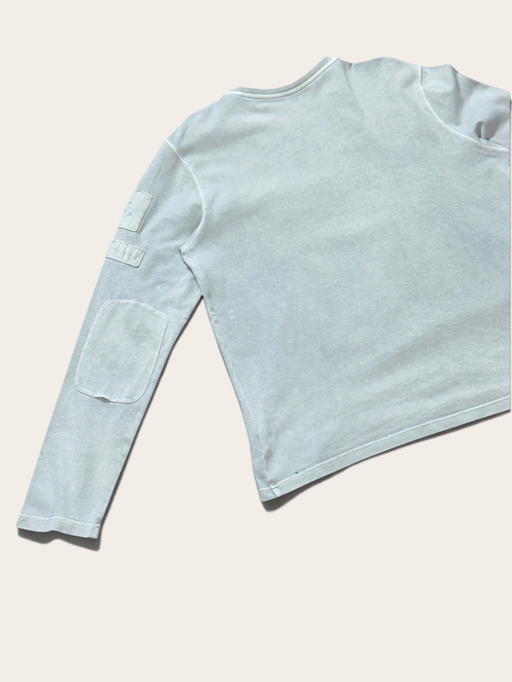 T-shirt – Blanc Bleu – XL – Mixte