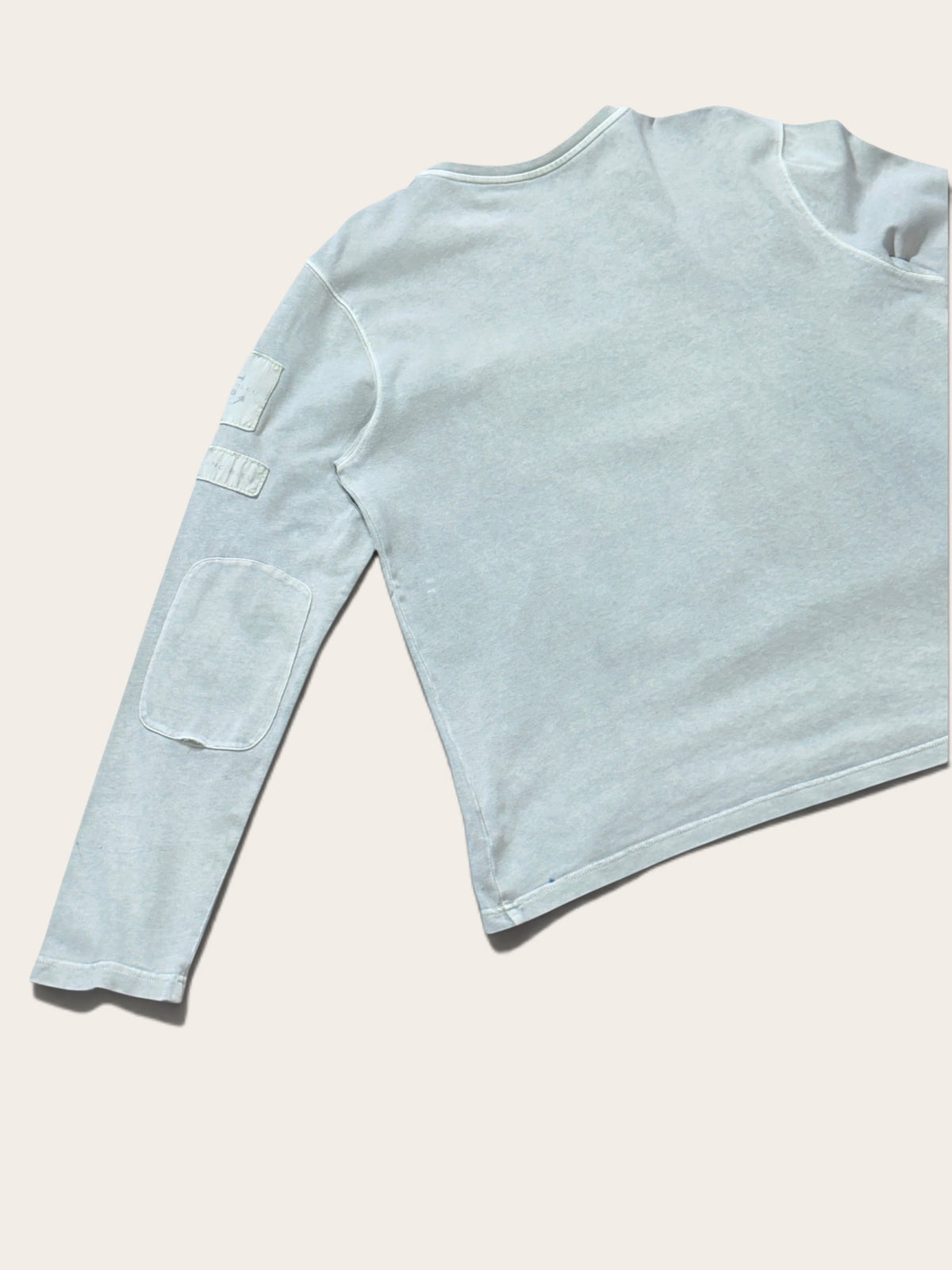 T-shirt – Blanc Bleu – XL – Mixte