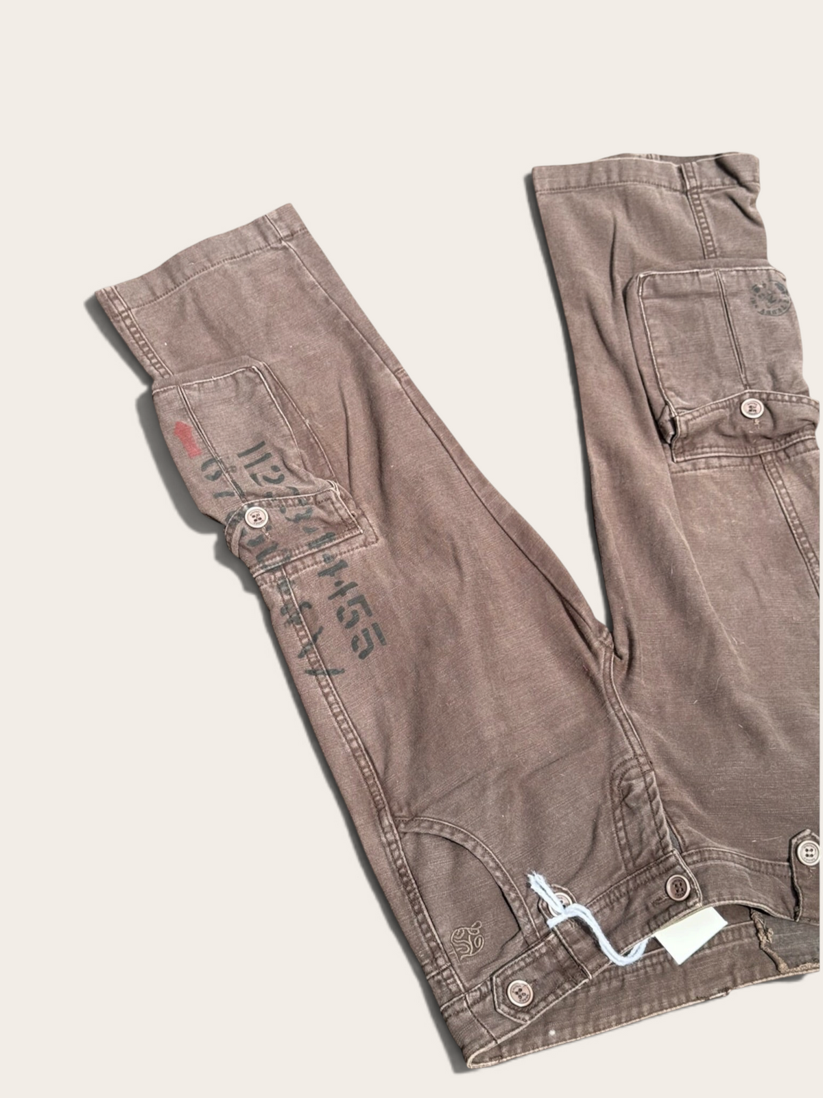 Teddy Smith Cargo Bermuda Shorts – Brown – W27 – Women's – Y2K