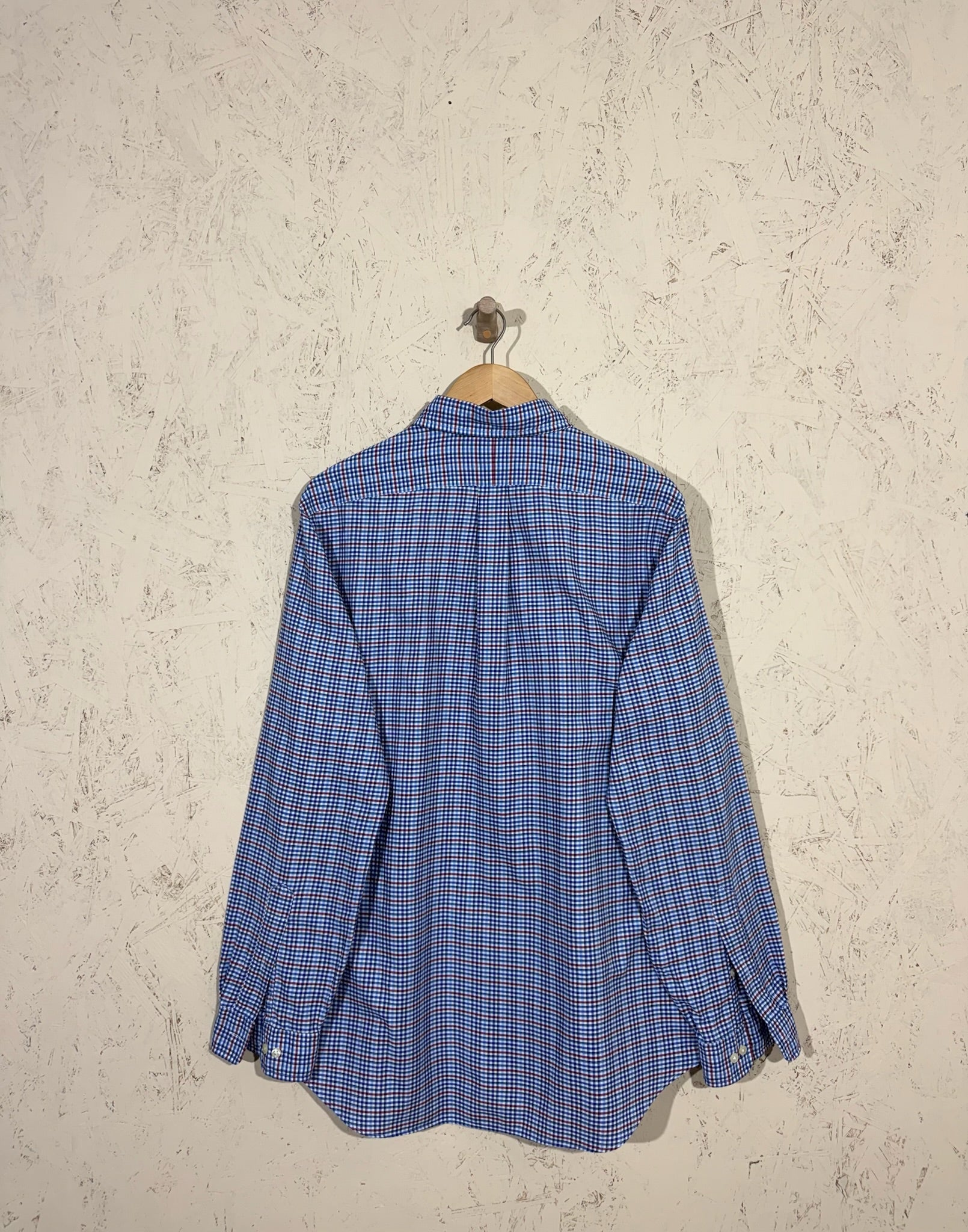 Chemise Carreaux Ralph Lauren Bleu/Rouge – L - mixte