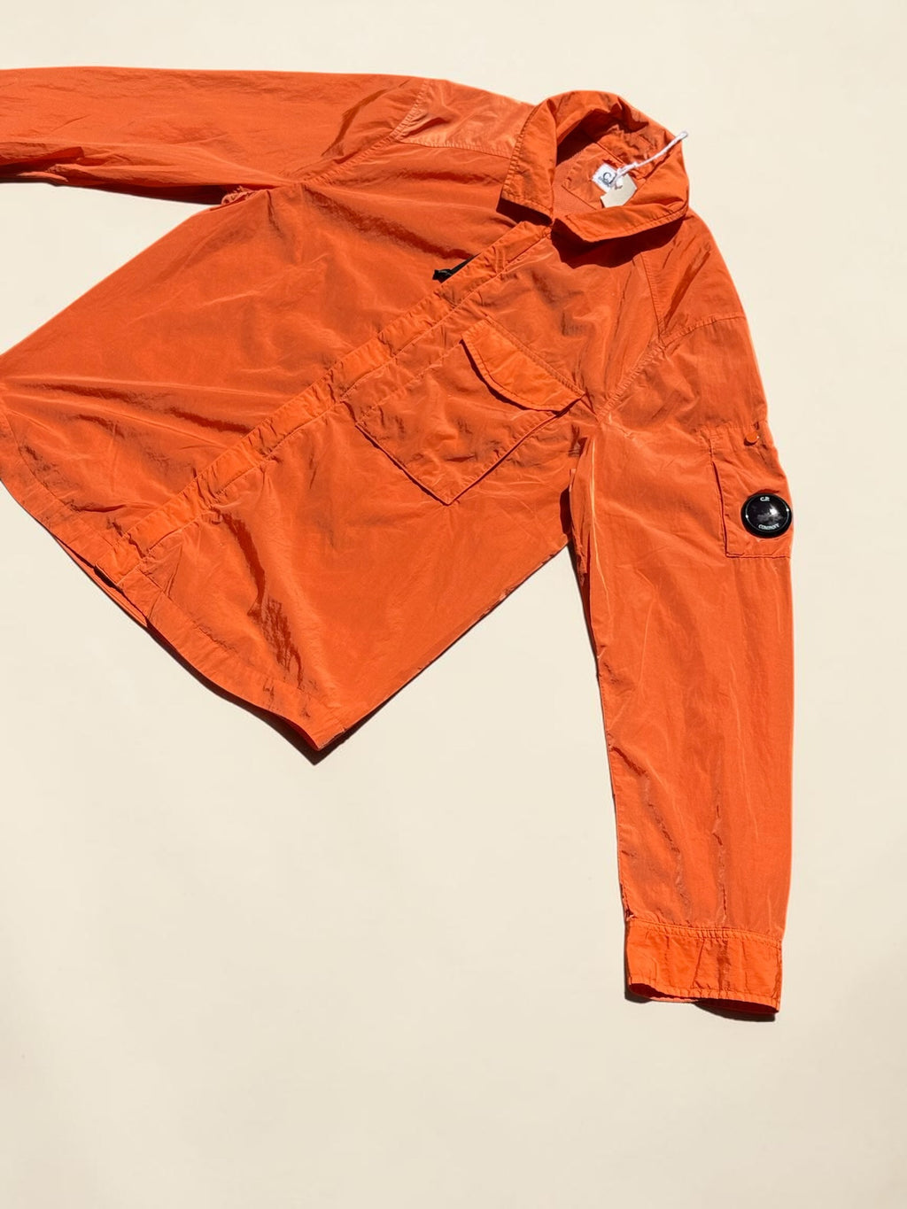Coupe-vent C.P. Company Chrome-R – Orange métallisé – M – Homme — photo complémentaire 2