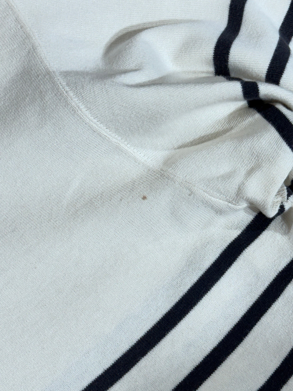 Pull Blanc Bleu – Crème et bleu marine – Taille 1 — photo complémentaire 7
