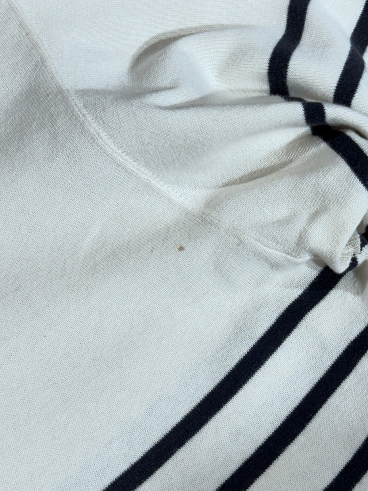 Pull Blanc Bleu – Crème et bleu marine – Taille 1 — photo complémentaire 7