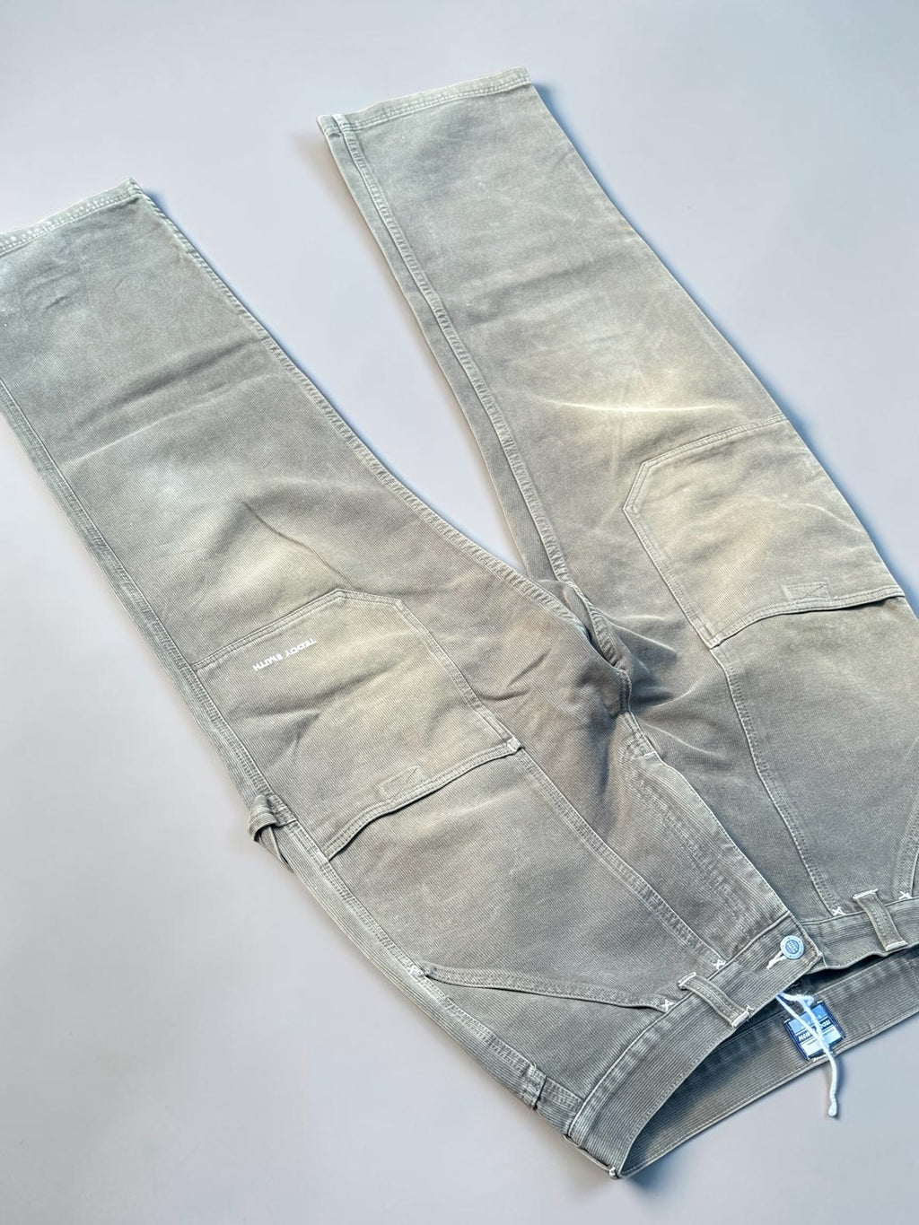 Pantalon cargo Teddy Smith – Kaki – T.33 – Mixte – Vintage — photo complémentaire 3