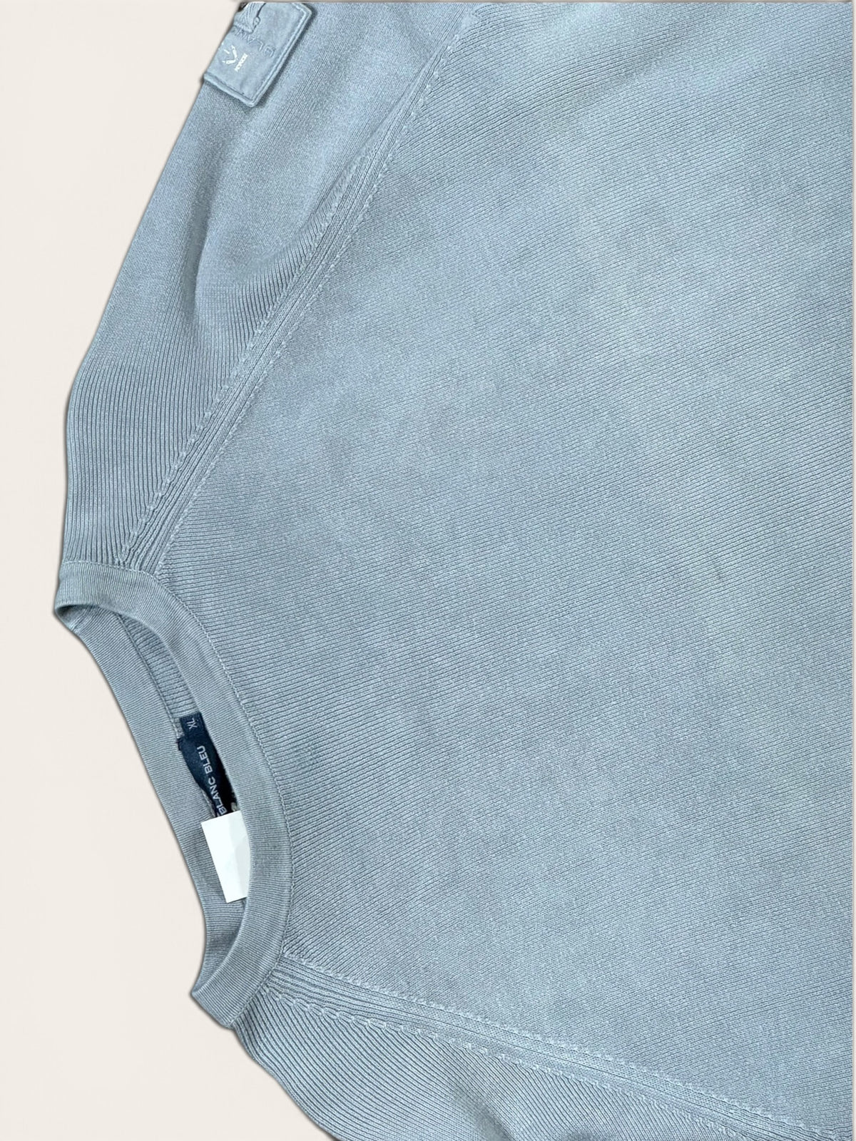 Pull – Blanc Bleu – XL – Homme