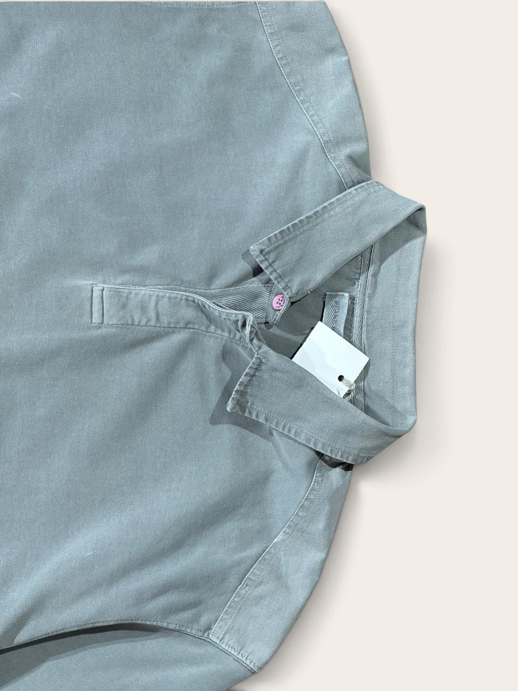 Polo – Blanc Bleu – XXL – Homme
