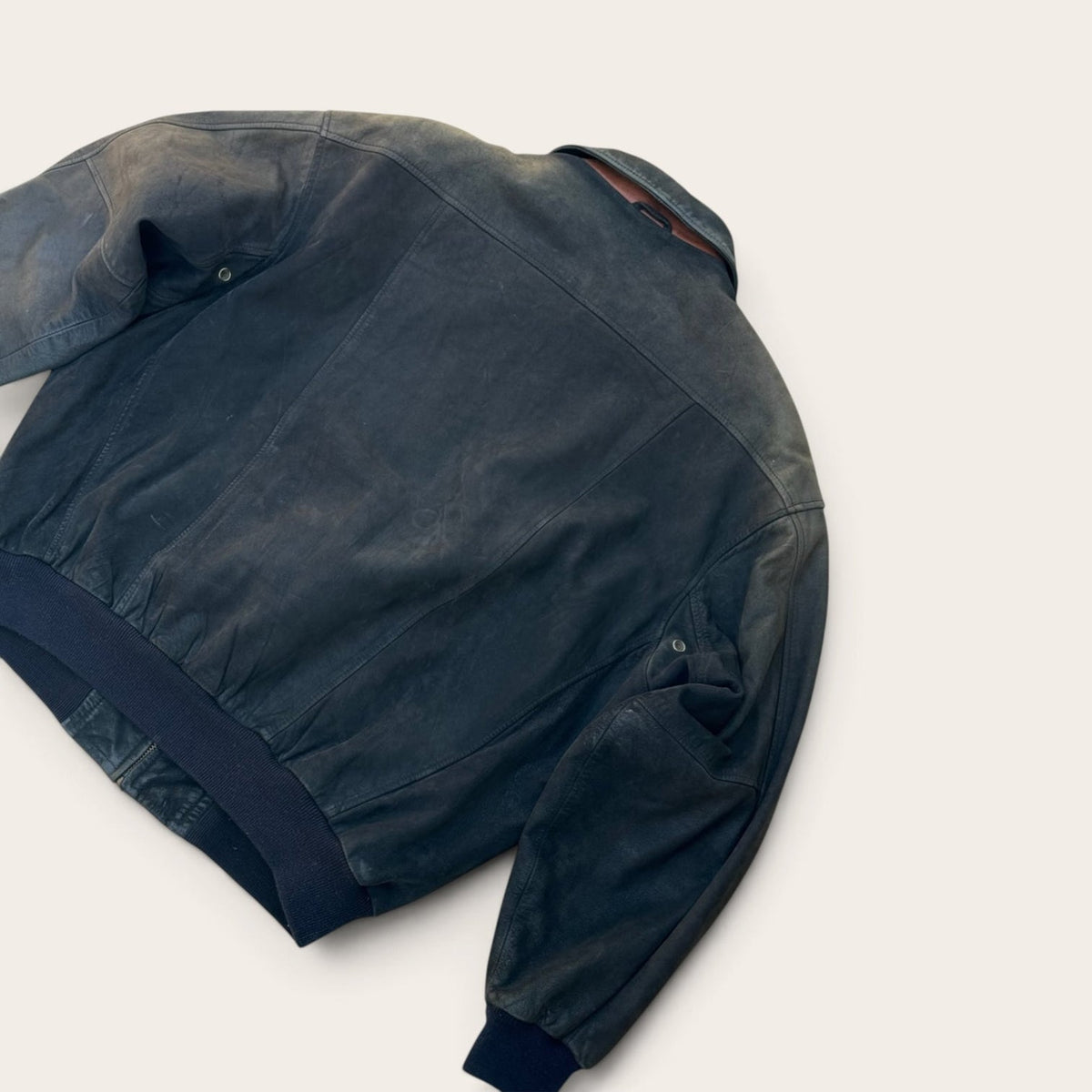 Veste en cuir – Timberland – XL – Mixte – Vintage