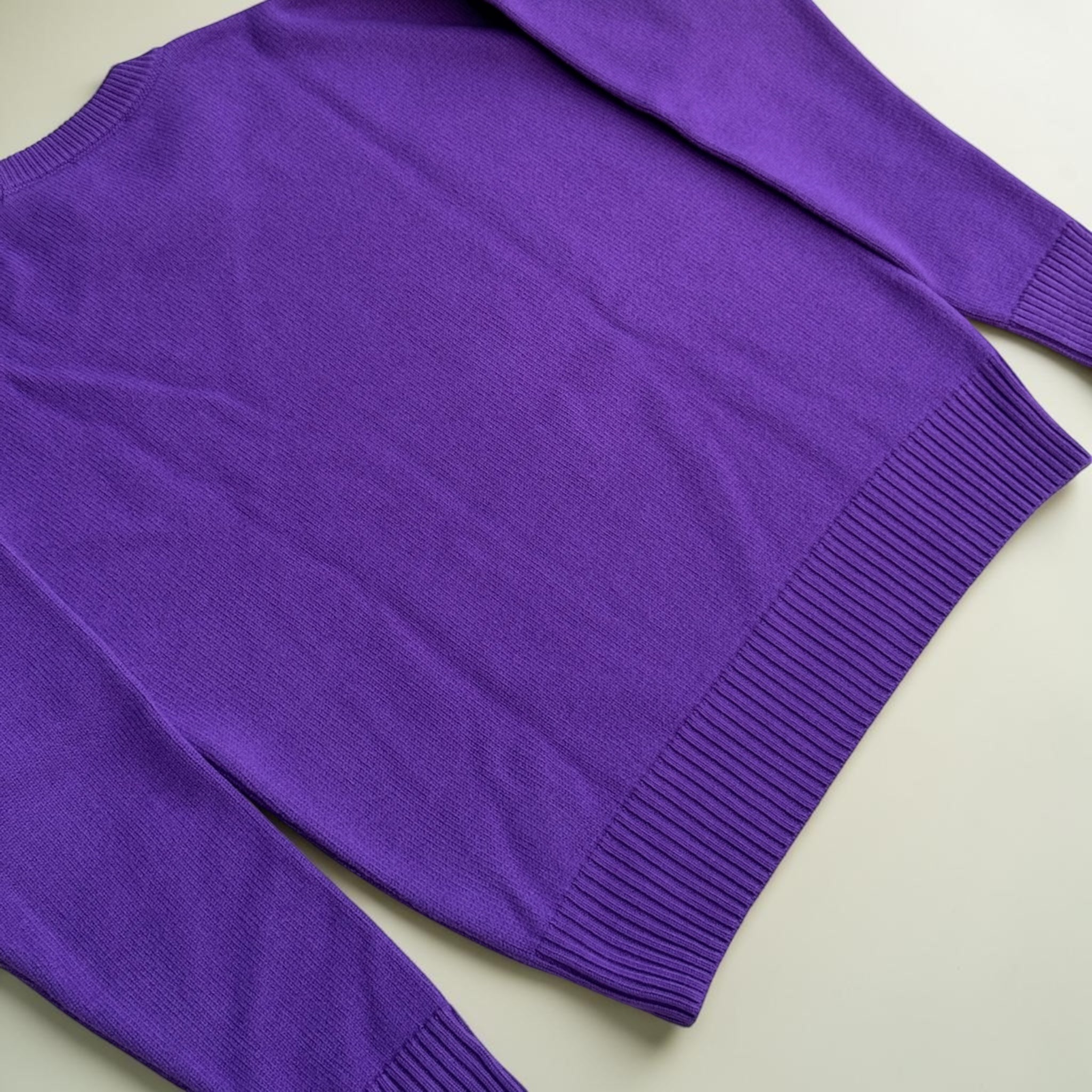 Pull Ami Paris violet – M – maille laine – mixte