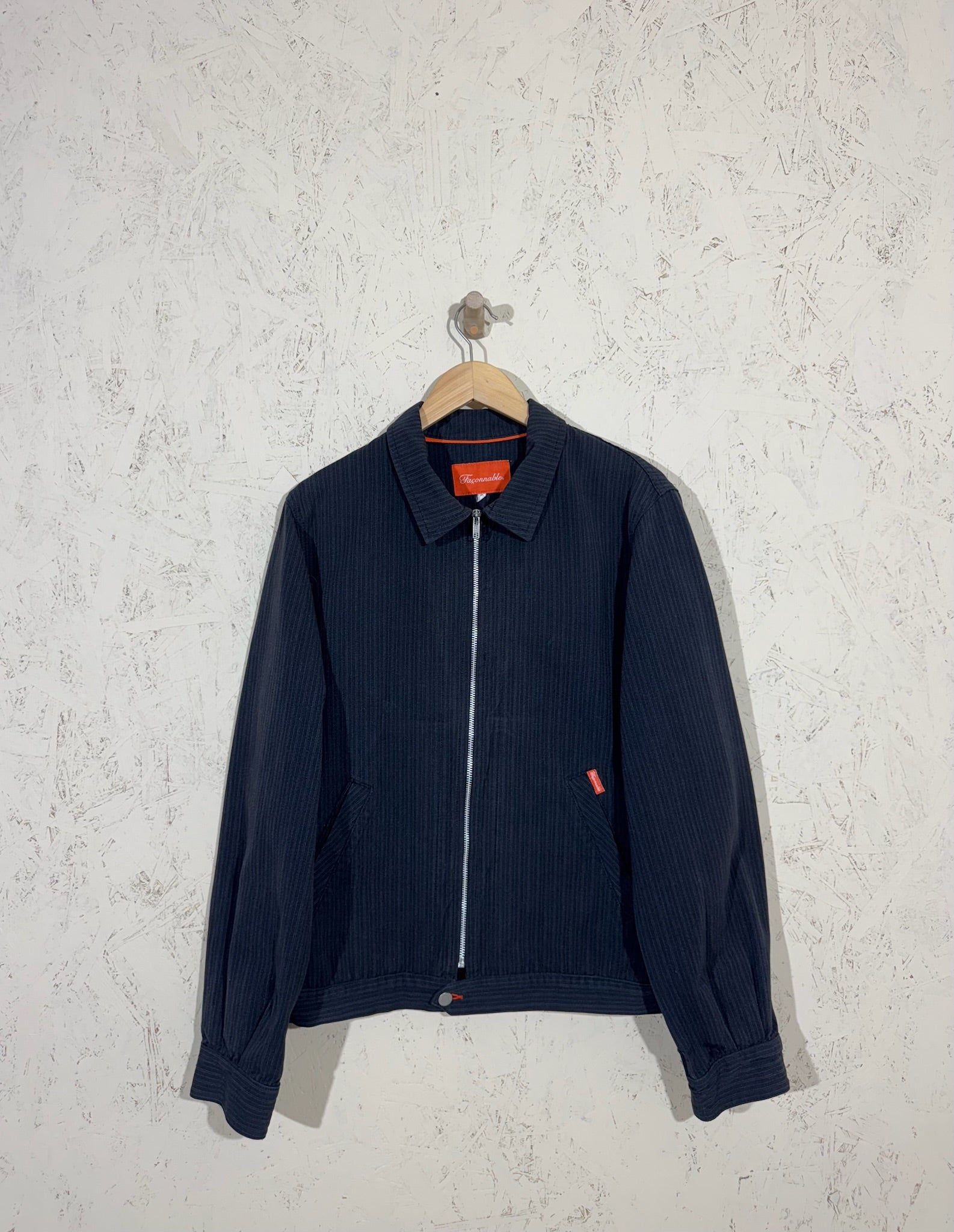 Veste Faconnable Zip Noire M Mixte