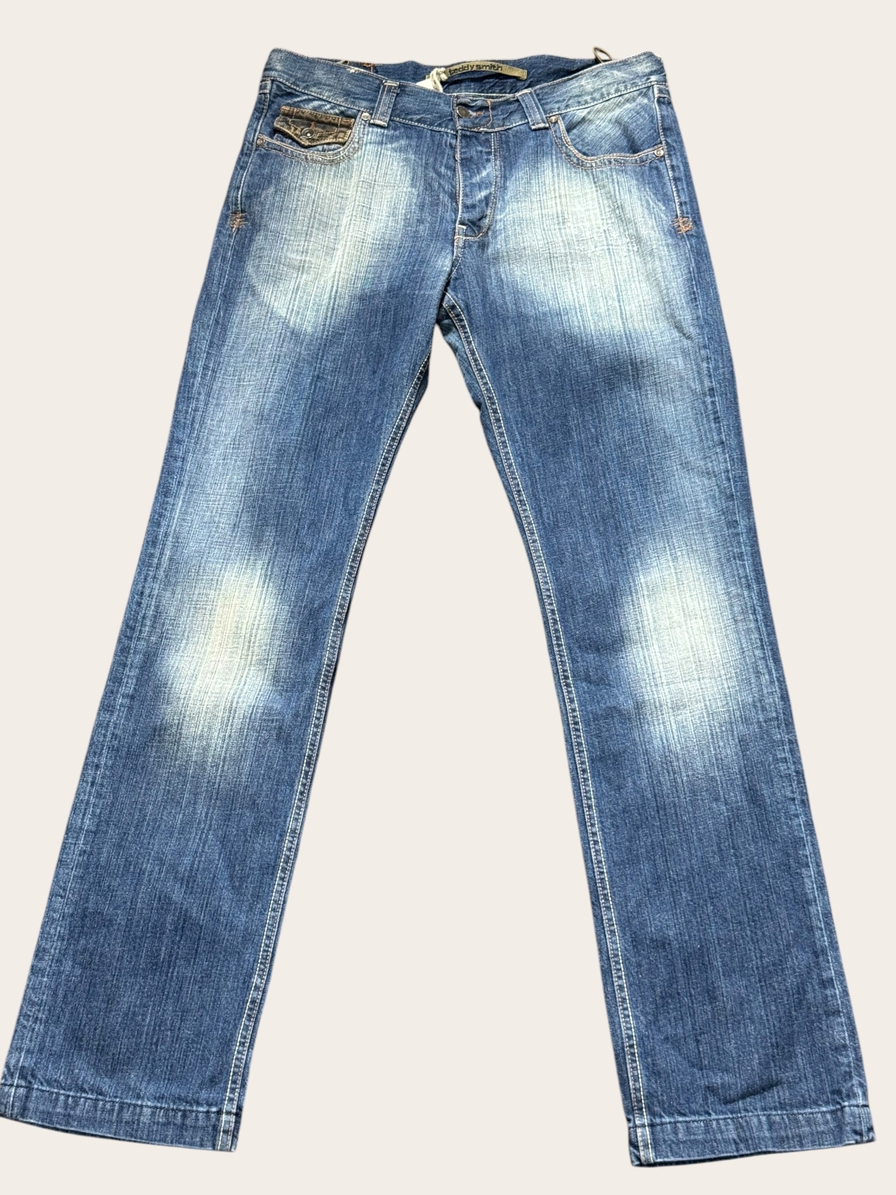 Jean Teddy Smith – Bleu délavé – W34 L34 – Mixte — vue principale
