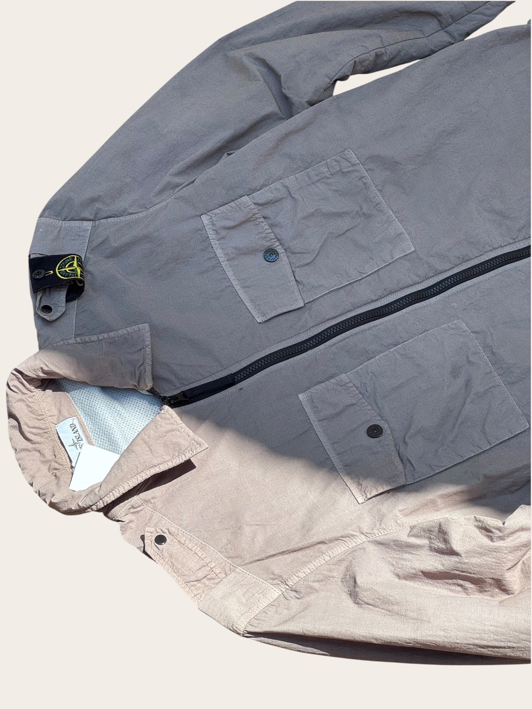 Veste technique Stone Island – Marron glacé – XL – Mixte