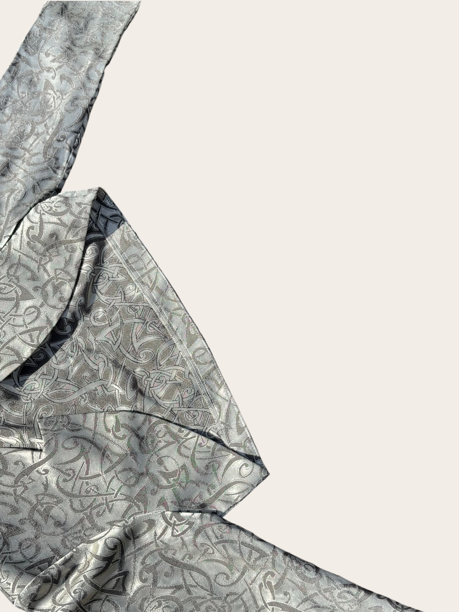 Boléro Efel2 en jacquard – Argenté – Taille 2 – Femme — photo complémentaire 3