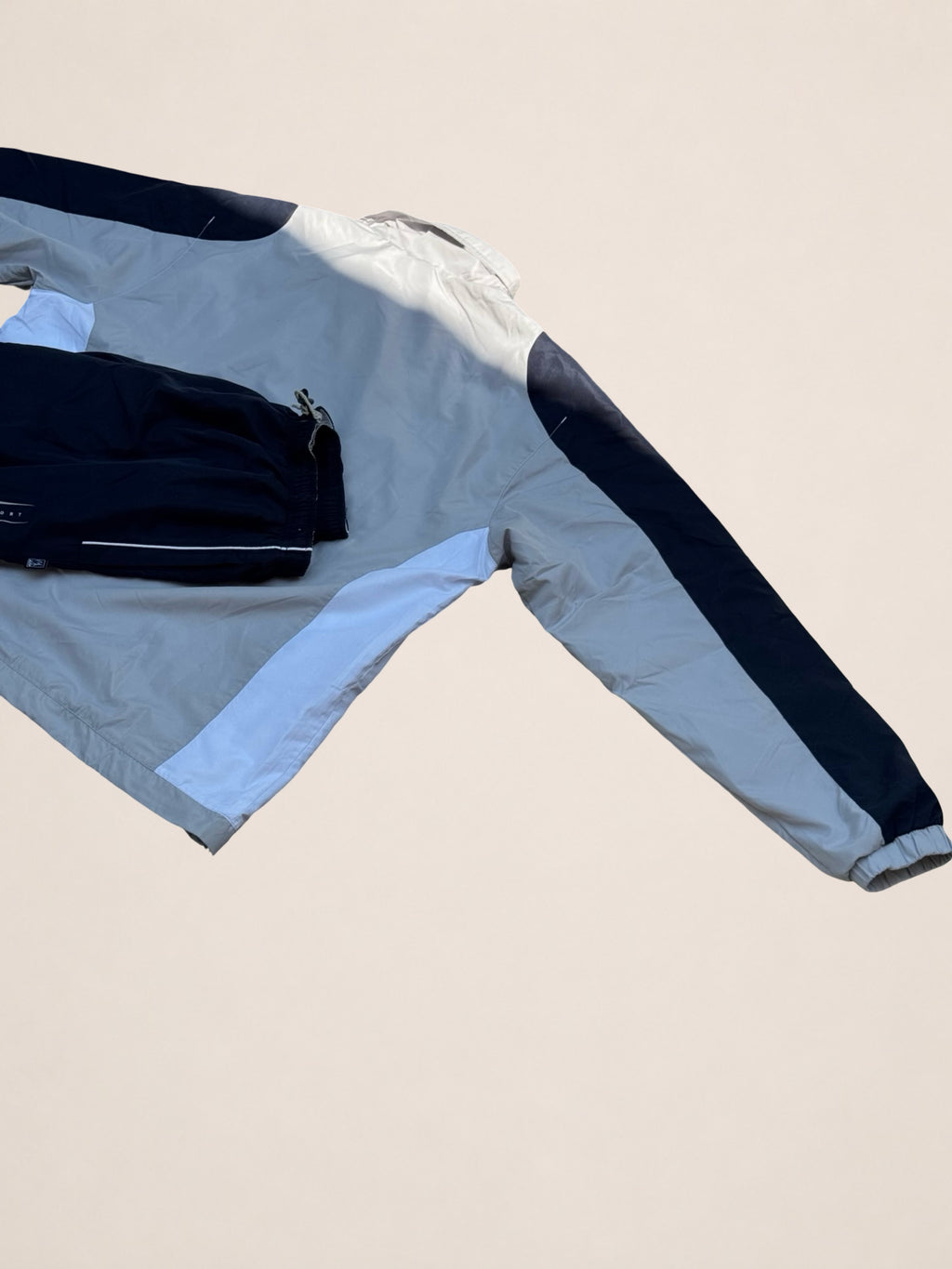 Ensemble de survêtement Lotto – Gris et bleu – XL – Mixte – Vintage — photo complémentaire 5