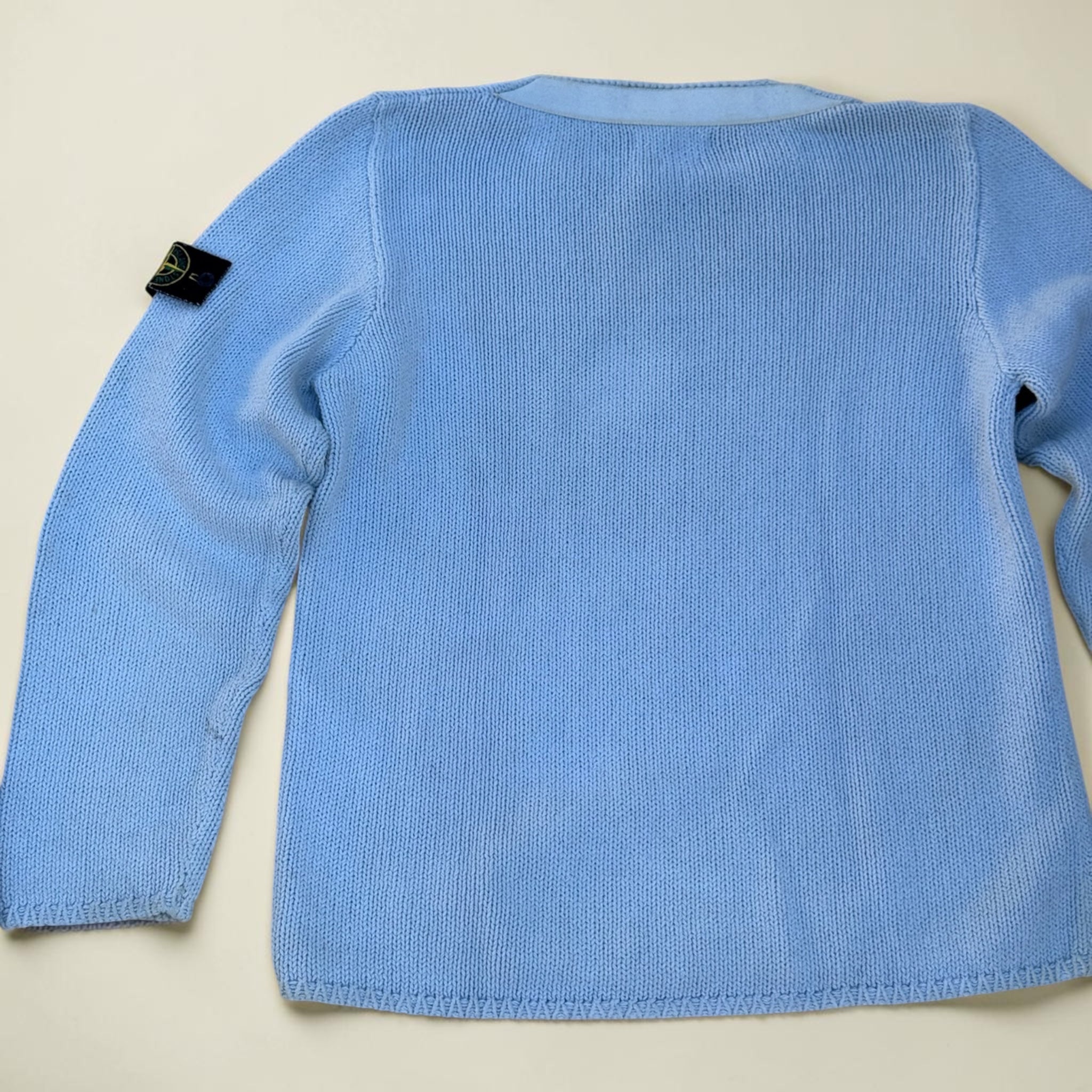 PULL STONE ISLAND
BADGE SWEATER BLEU
CIEL - XL -
VINTAGE - Mixte