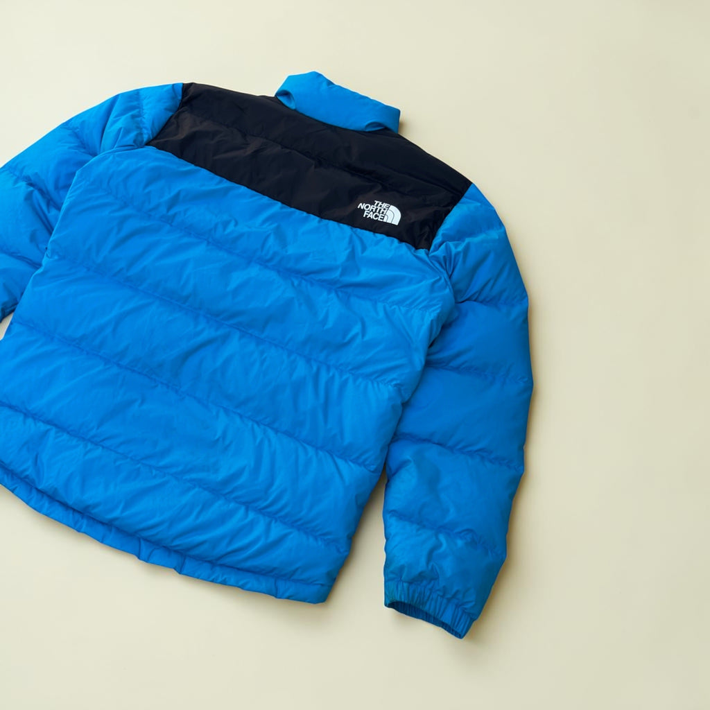 Doudoune The North Face 1996 Nuptse 550 – Bleu et noir – L – Mixte — photo complémentaire 4