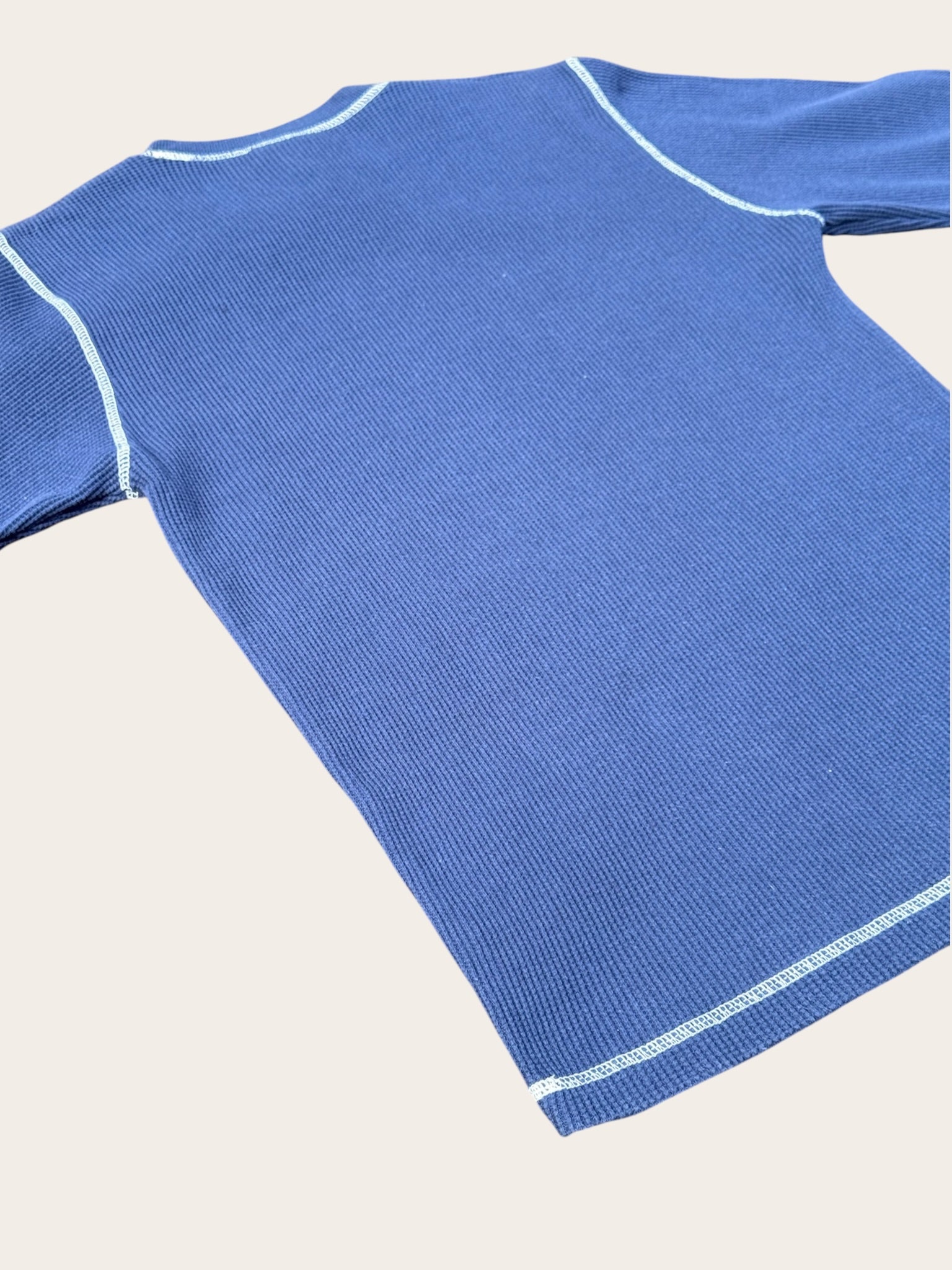 Pull Levi’s Waffle Bleu Vintage Taille M Homme