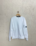 pull C.P. Company Blanc Sweatshirt Lens - M – mixte