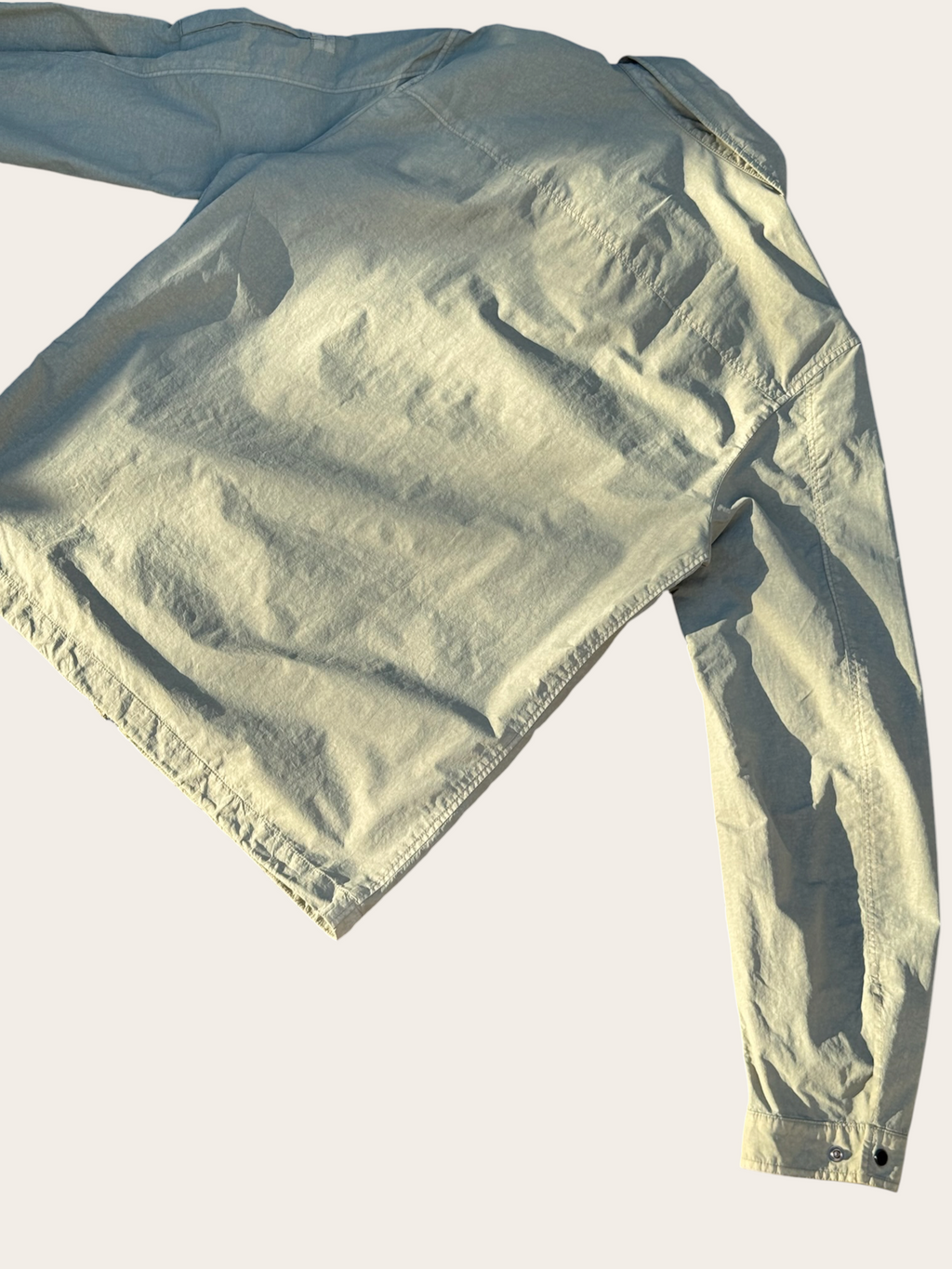 Surchemise C.P. Company Flat Nylon – Kaki – S – Mixte — photo complémentaire 5