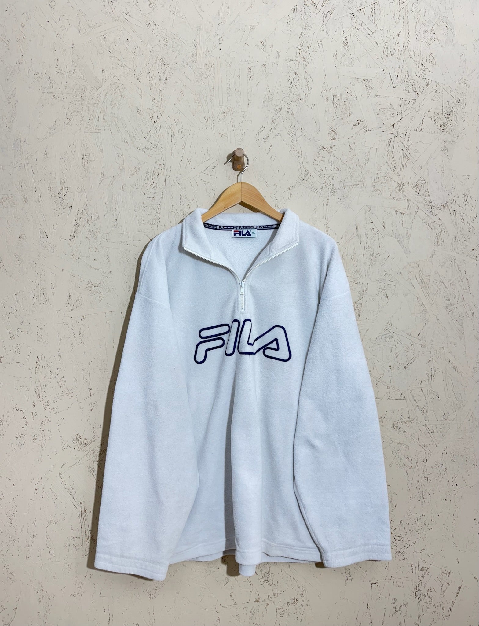 Polaire/pull zip Fila – XL - vintage - mixte