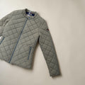 VESTE MATELASSÉE TOMMY HILFIGER KAKI – S – VINTAGE – femme
