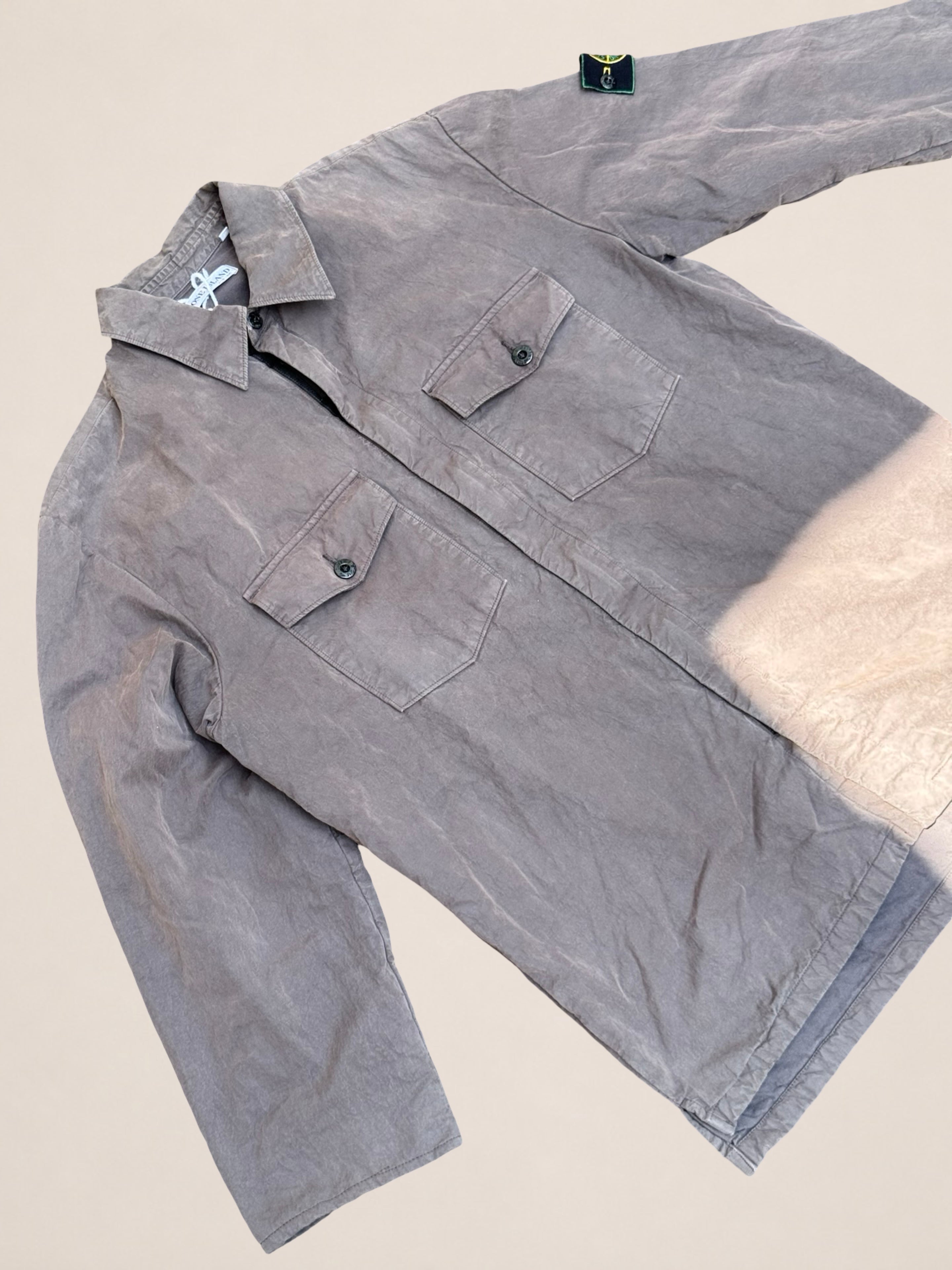 Veste Stone Island – Grise – L – Homme – Vintage — photo complémentaire 2