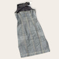 Cop.Copine Denim Dress – Grey – XS/S – Women's – Y2K