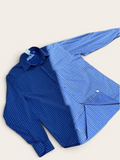 Pierre Cardin Checked Shirt – Blue – 16/41-4 – Men's