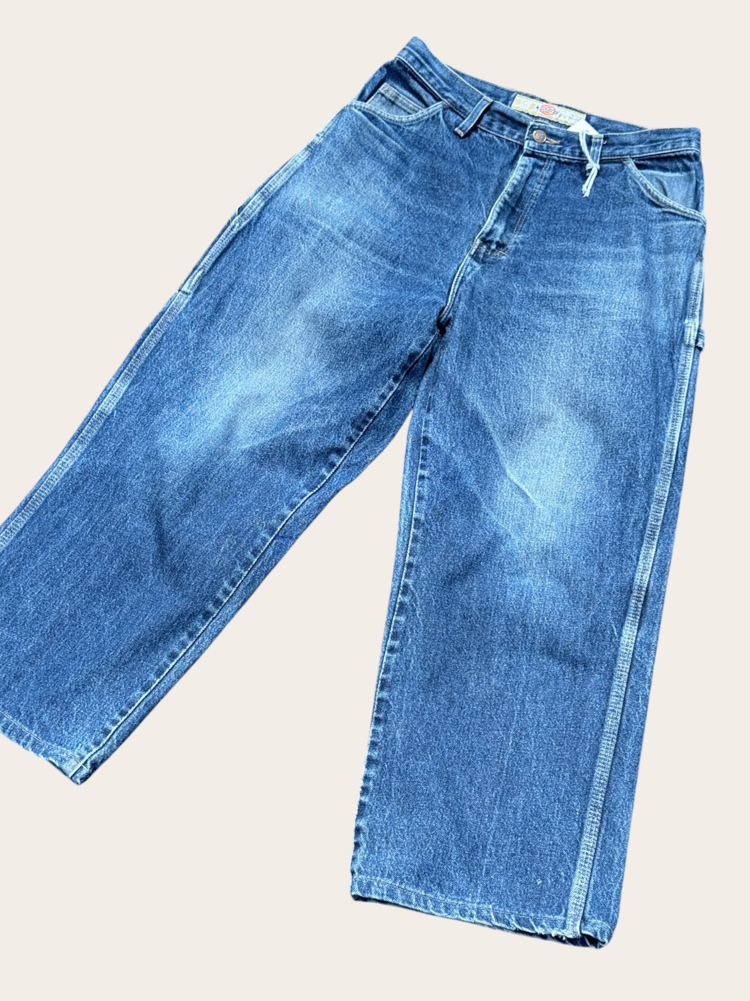 Jean Dickies Carpenter Bleu Homme Taille W29/W30