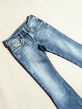 Jean Diesel Flare Bootcut Femme W27 Bleu Clair Vintage