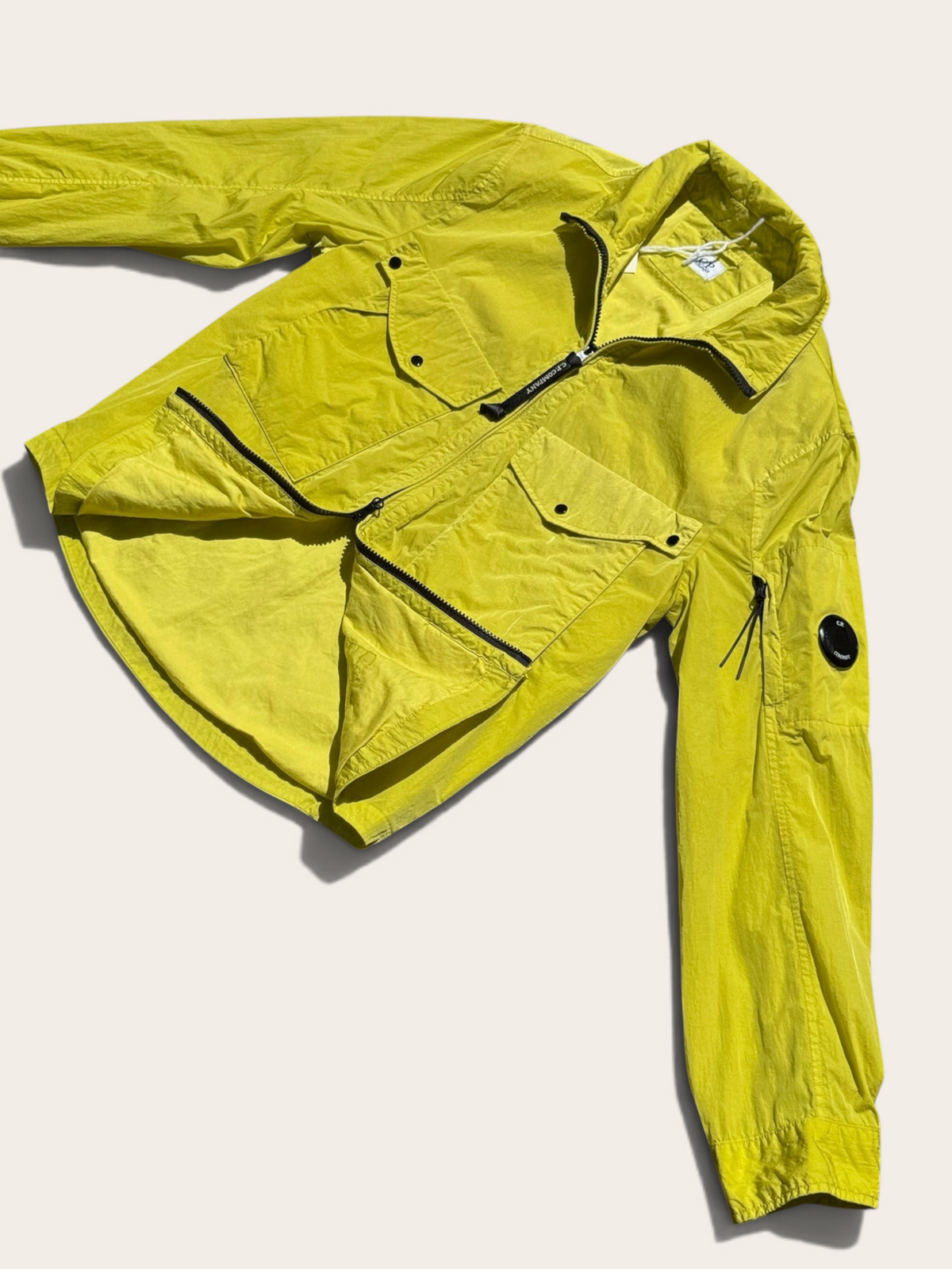 C.P. Company Chrome-R Windbreaker – Fluorescent Yellow – S – Men's