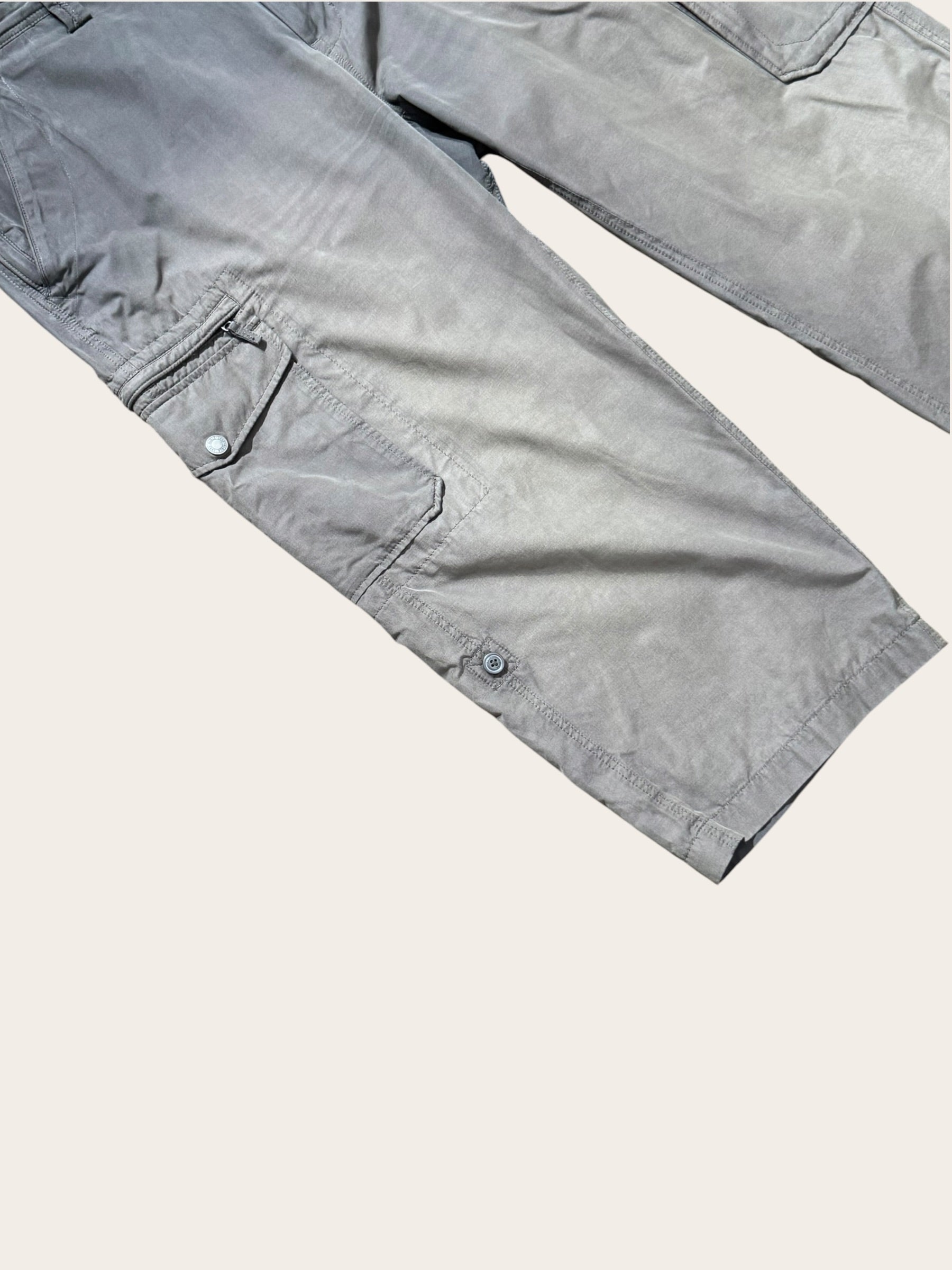 Pantalon capri Aigle – Marron délavé – T.48 – Femme — photo complémentaire 2