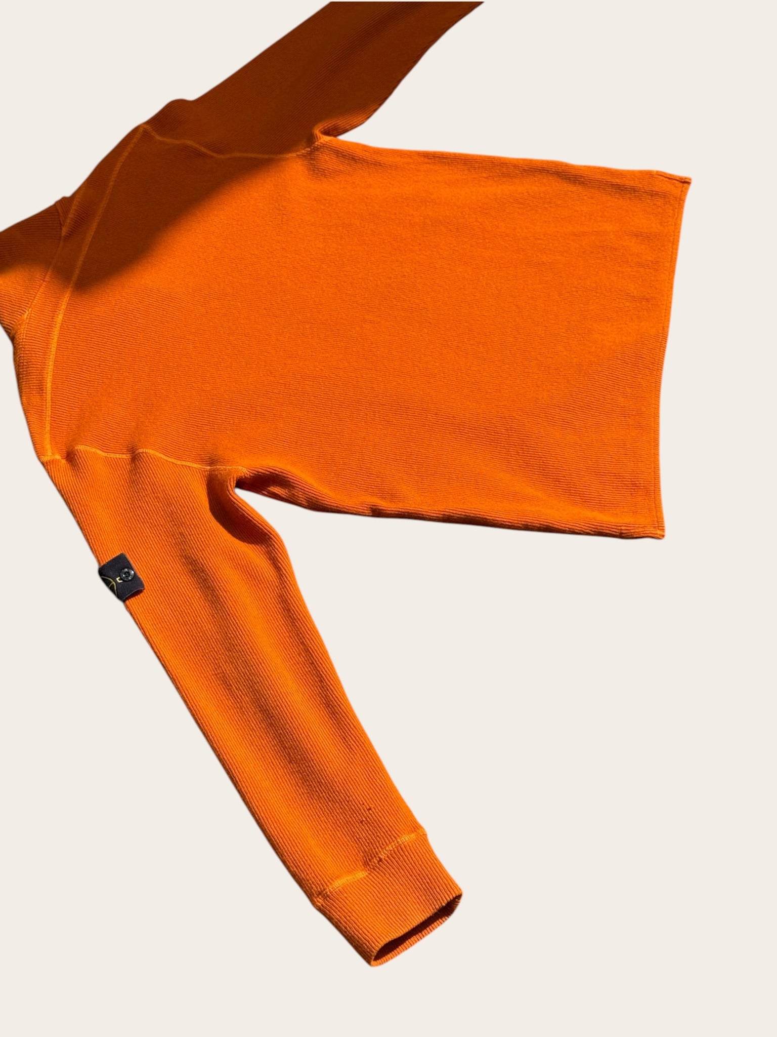 Pull Stone Island Vintage Orange Taille L Homme