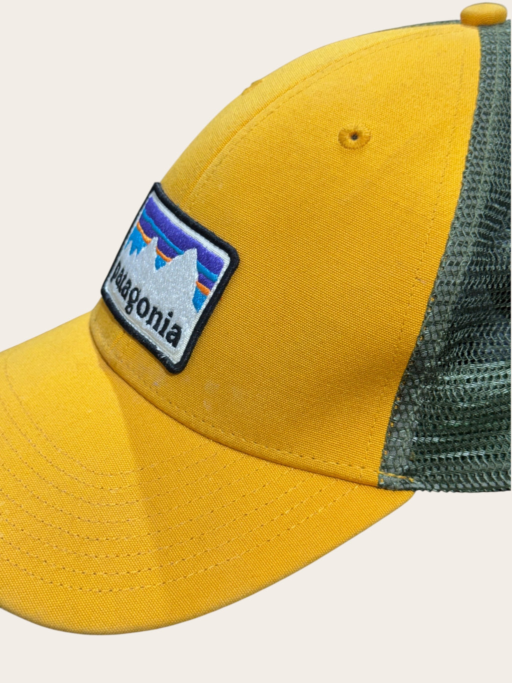 Casquette Patagonia – Jaune et kaki – Taille unique – Mixte — photo complémentaire 2