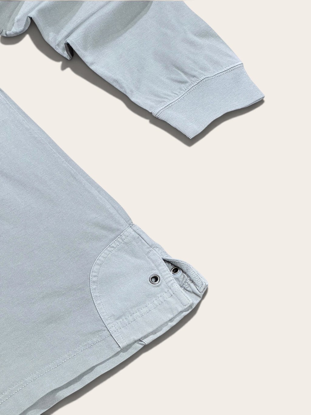 Polo – Blanc Bleu – XL – Mixte