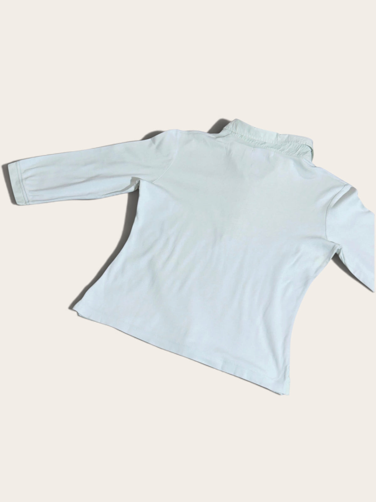 Polo – Blanc Bleu – S – Femme